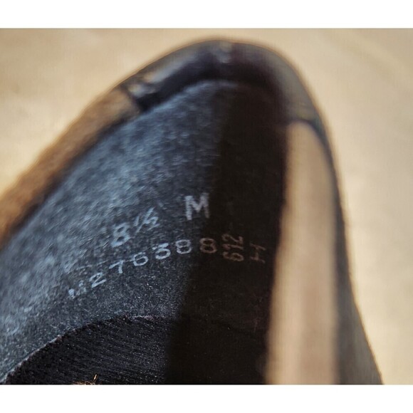 Munro American Jillian Black & Brown Colorblock Suede Pump, 8.5 - Picture 9 of 9